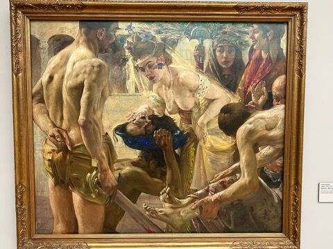 美術】ロヴィス・コリント／『サロメⅡ』 Lovis Corinth/Salome Ⅱ