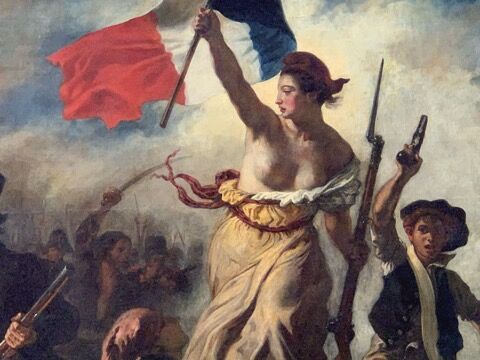 美術】ドラクロワ／『民衆を導く自由の女神』 Eugène Delacroix