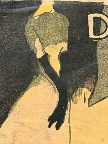 美術】ロートレック／『ディヴァン・ジャポネ』 Henri de Toulouse