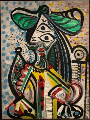 パブロ・ピカソ、【DEUX TETES D'HOMMES DE PROFIL】 パブロ・ピカソ、【DEUX TETES D'HOMMES DE PROFIL】 美術】パブロ