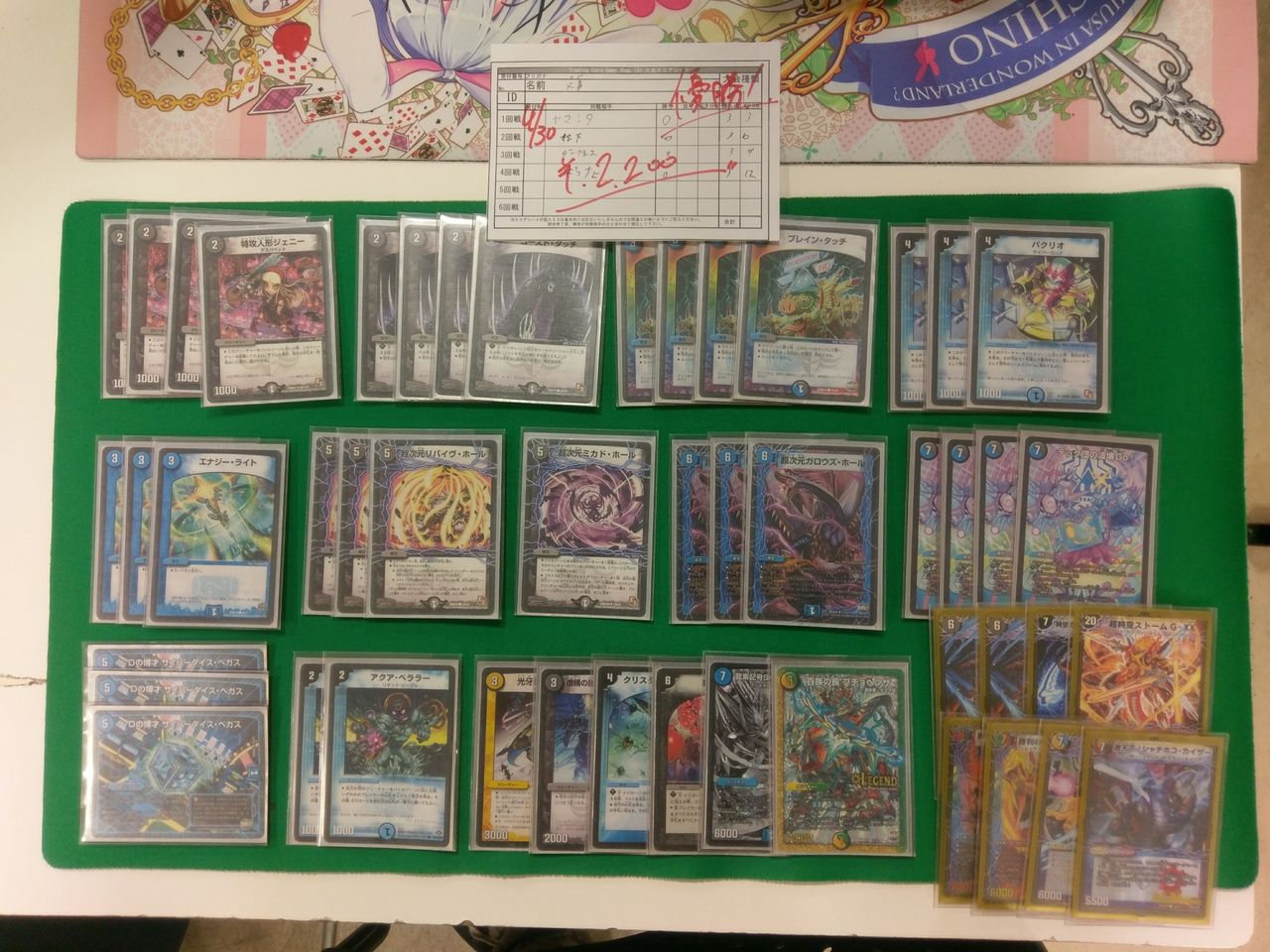 CS優勝　青黒バンナイト　デュエルマスターズ デュエマ　デッキ　アドバンス CS優勝 青黒バンナイトカーニバルデッキ - メルカリ