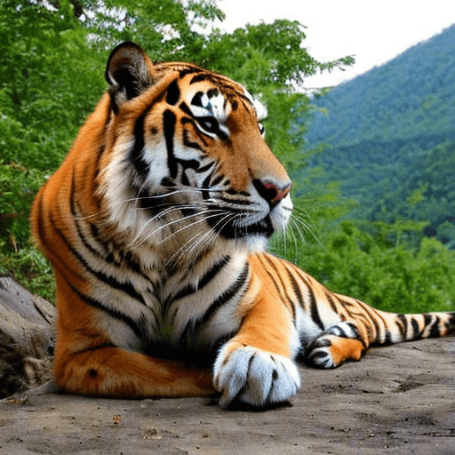 tigerinthemountain