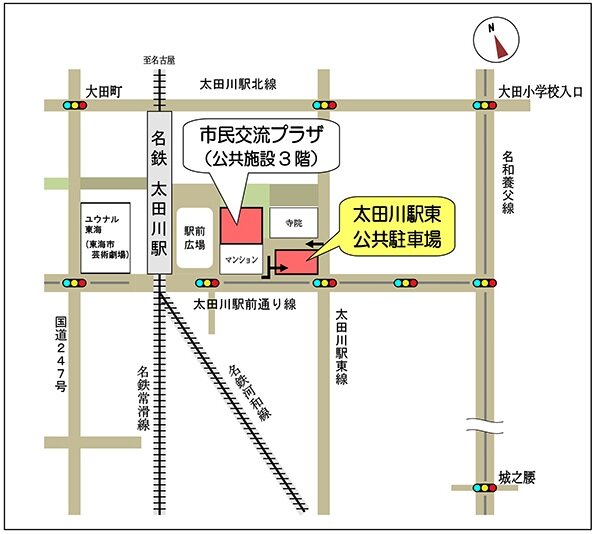 250115太田川駅東公共駐車場