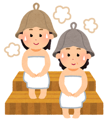 ofuro_sauna_hat_woman