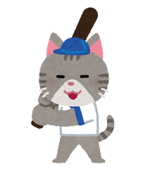 baseball_animal_neko