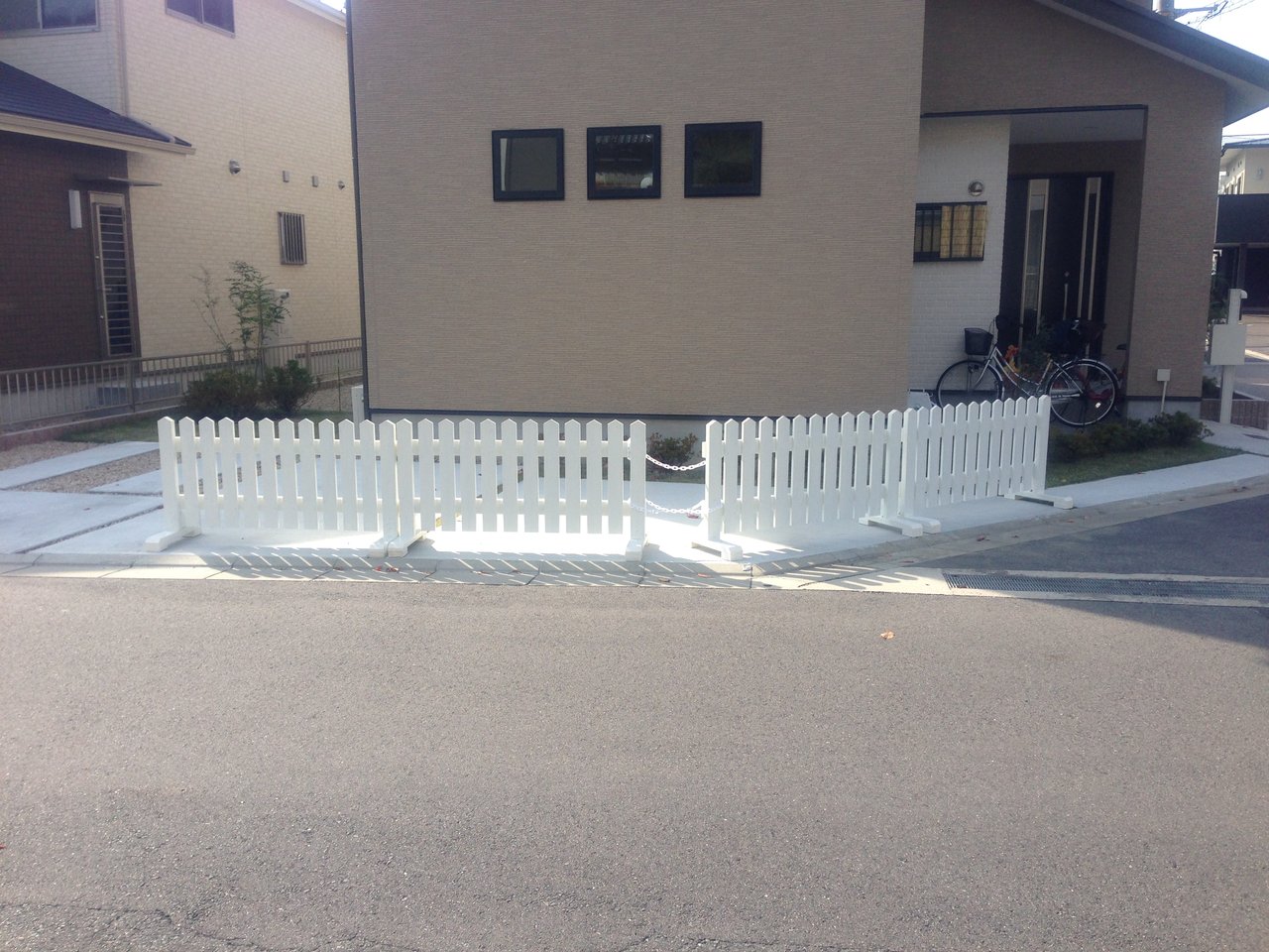 昨日届いたピケットフェンス お客様レビュー 庭雑貨ドットコム オーナーブログ