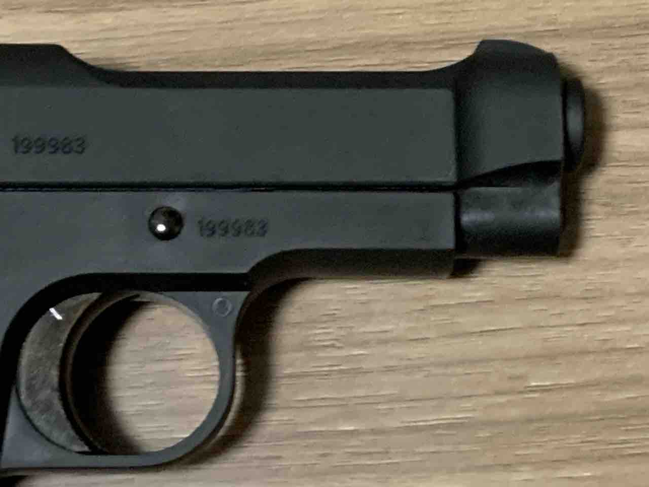 ACRO ベレッタM1934 : 気ままにエアガンレビュー