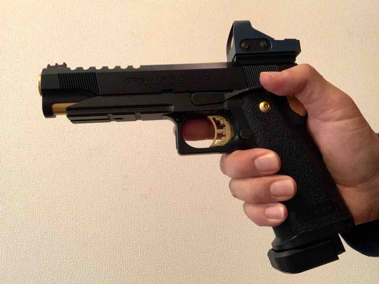 東京マルイ ハイキャパ ゴールドマッチ【実射編】 : 気ままにエアガン