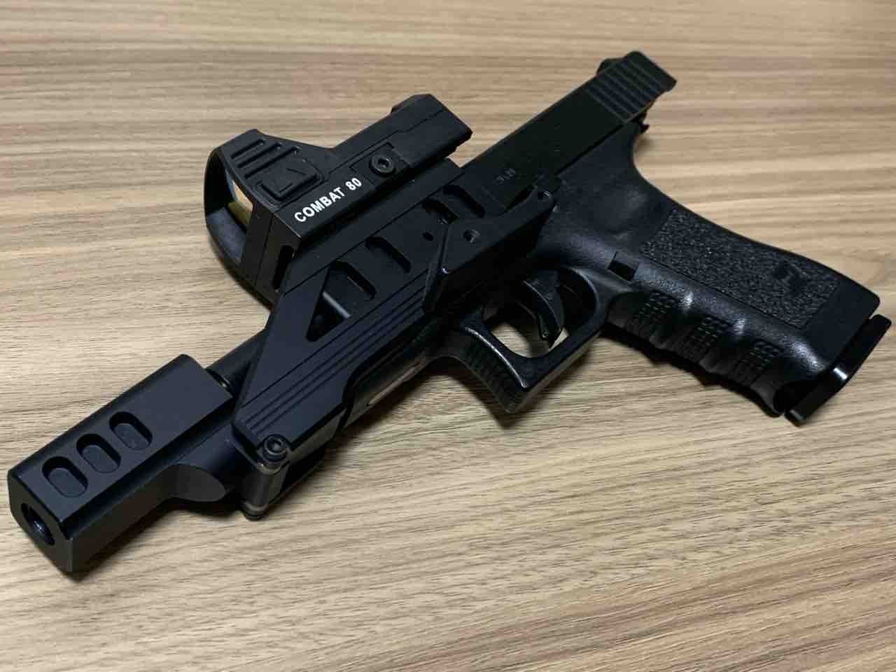 廃盤 フリーダムアート 東京マルイ グロック17gen3 アキュコンプ