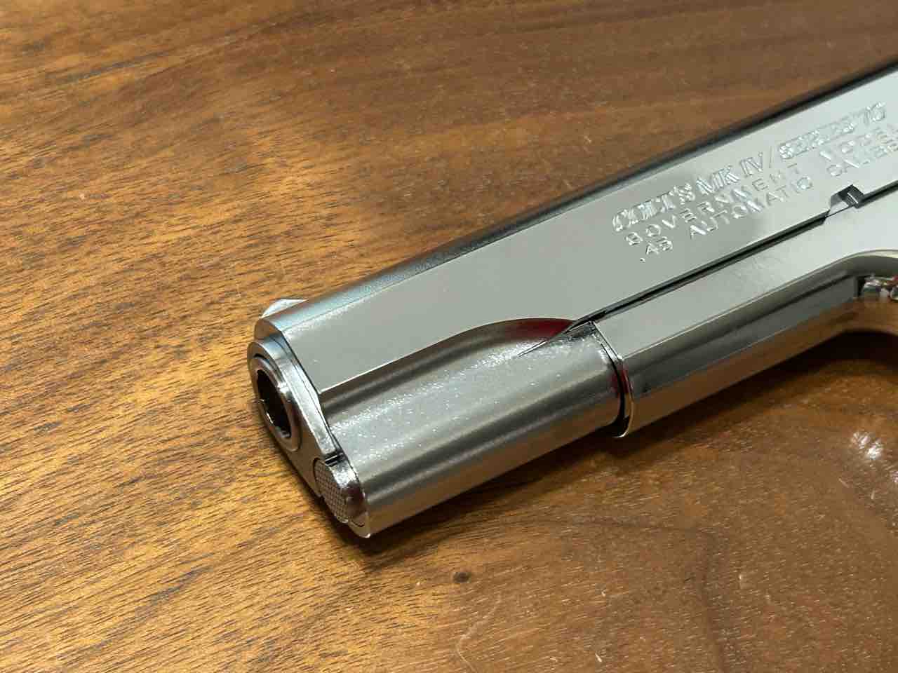 東京マルイ コルトガバメント マークⅣシリーズ'70 ニッケル