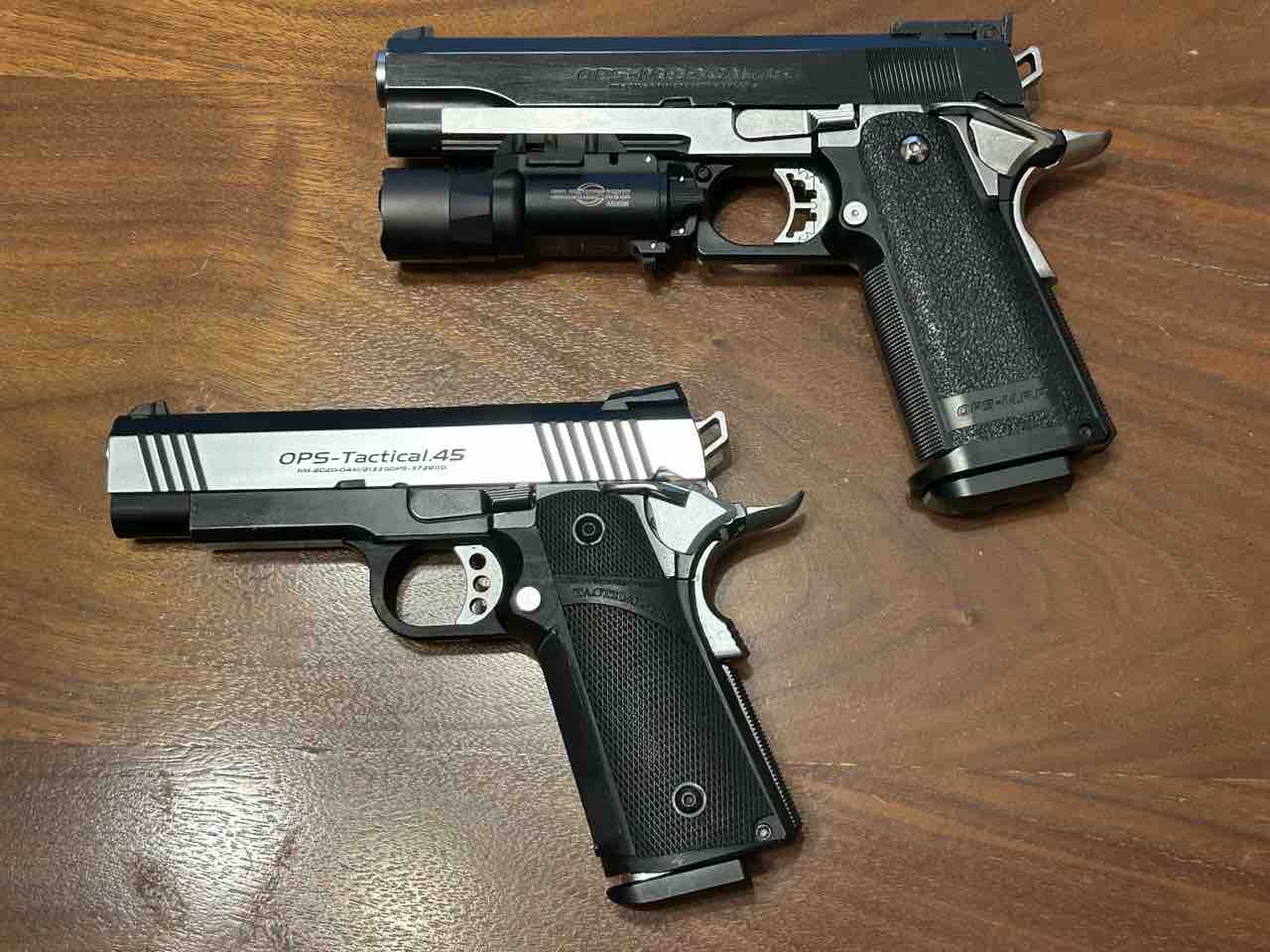 東京マルイ ハイキャパデュアルステンレス カスタム : 気ままに