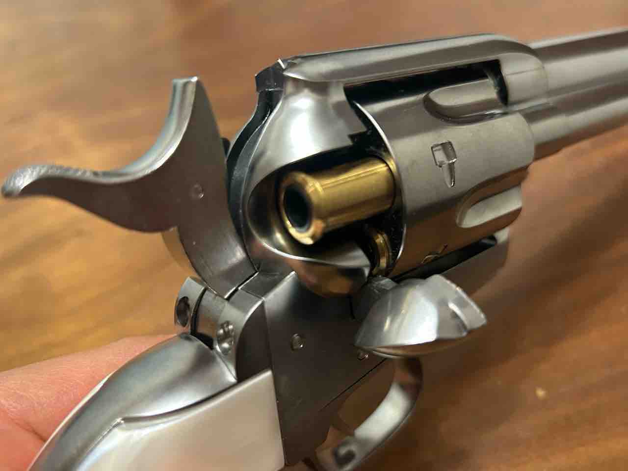 マルシン工業 SAA.45 シルバー パールグリップ : 気ままにエアガンレビュー