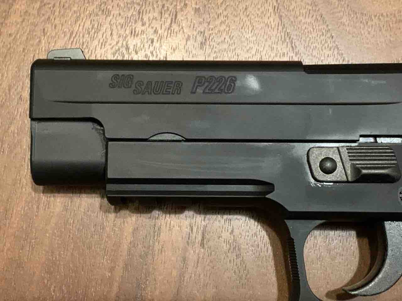 東京マルイ SIG SAUER P226 RAIL モデルガン 楽天市場】フルセット 東京マルイ SIG P226 RAIL Black ガス