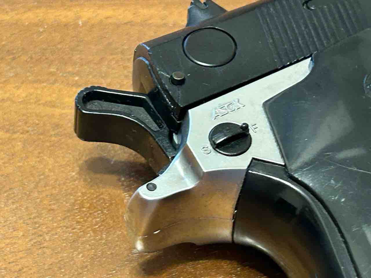 マルゼン　S&W　M59　カート式エアコッキングガン　昭和レトロ　デットスック マルゼン S&W M59 カート式エアコッキングガン 昭和レトロ