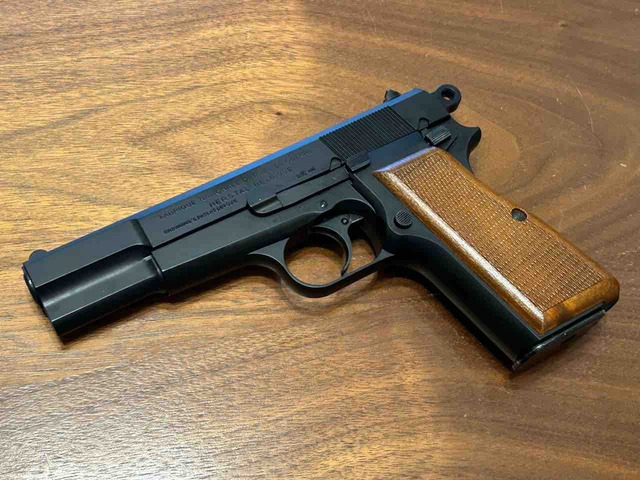 ブローニングハイパワー M1935 タナカワークス製 タナカ] FN Herstal ブローニング ハイパワー M1935 ミリタリー