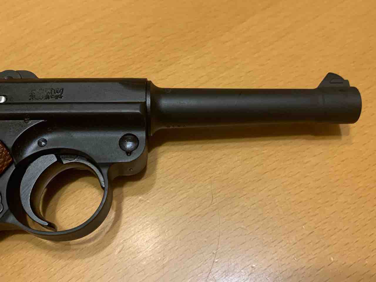 タナカワークス　ルガーP08 エルフルト　4インチ タナカワークス ルガー P08 エルフルト 刻印 4インチ R-Type HW