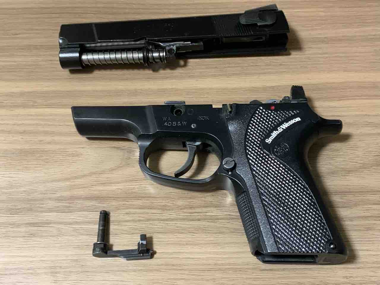 ウエスタンアームズ 安く WA S&W Shorty.40 スライドシルバー ウエスタンアームズ 安く WA S&W Shorty.40 スライドシルバー