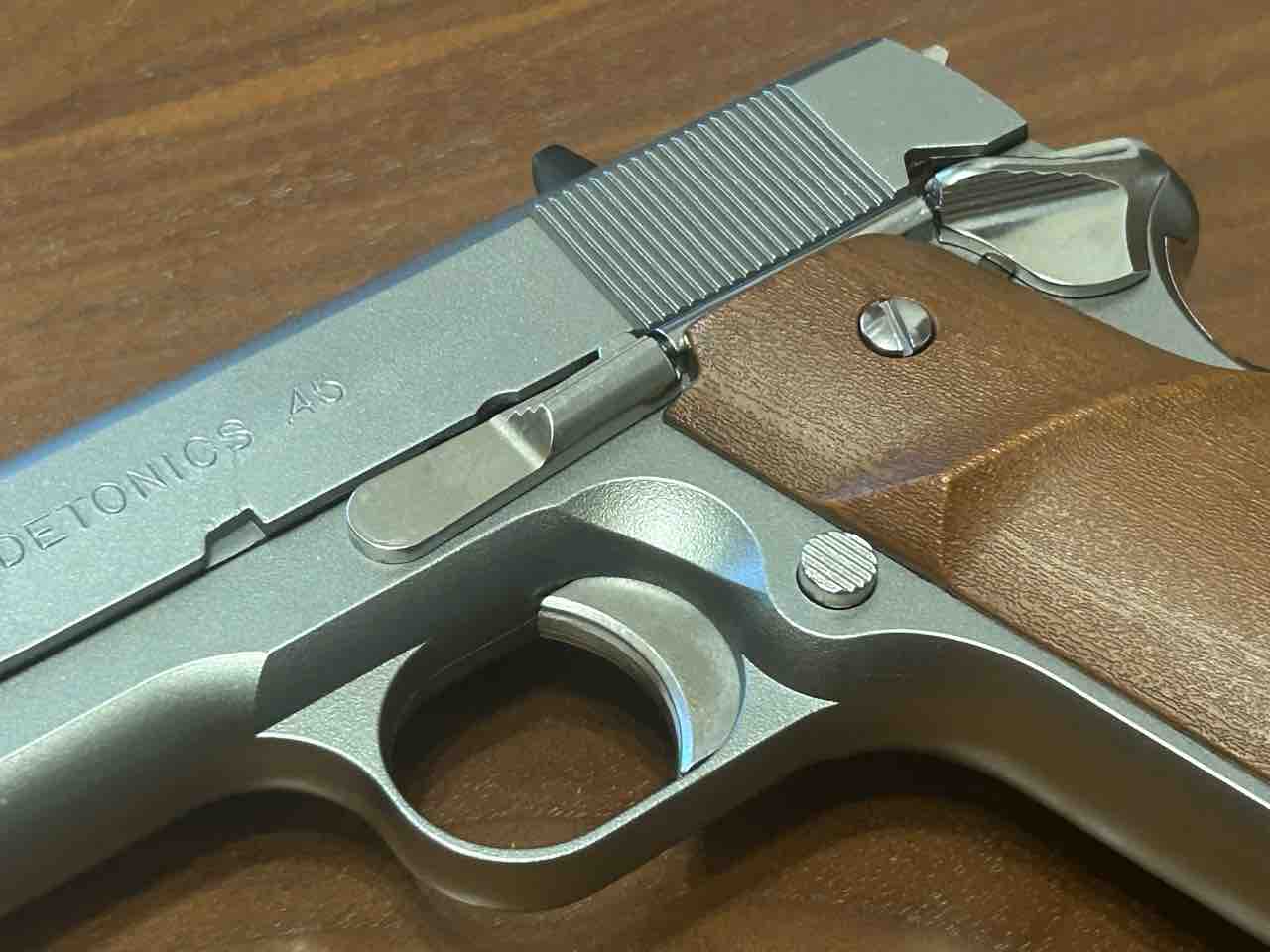 東京マルイ 千束の銃 純正グリップ デトニクス ガバメント 1911 コンパクト 東京マルイ デトニクス.45(千束グリップ) : 気ままにエアガン