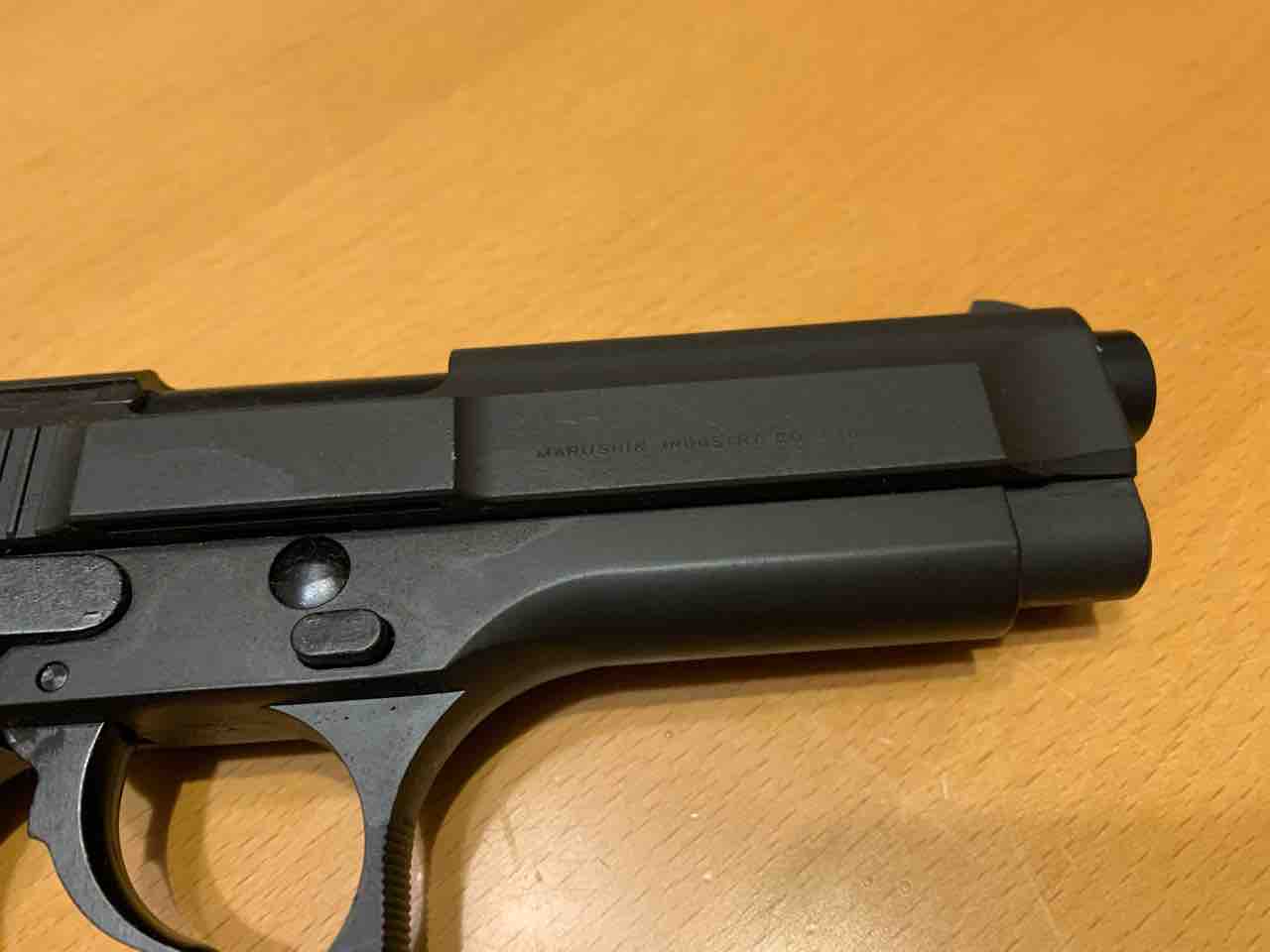 マルシン工業 U.S.N.9mm M9 ドルフィン : 気ままにエアガンレビュー