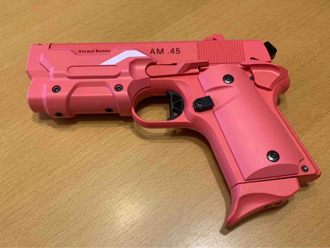 Vorpal Bunny AM-45 トイガン ピンク ヴォーパルバニー TOKYO MARUI 東京マルイ AM .45 Vorpal Bunny Ver.LLENN ピンク