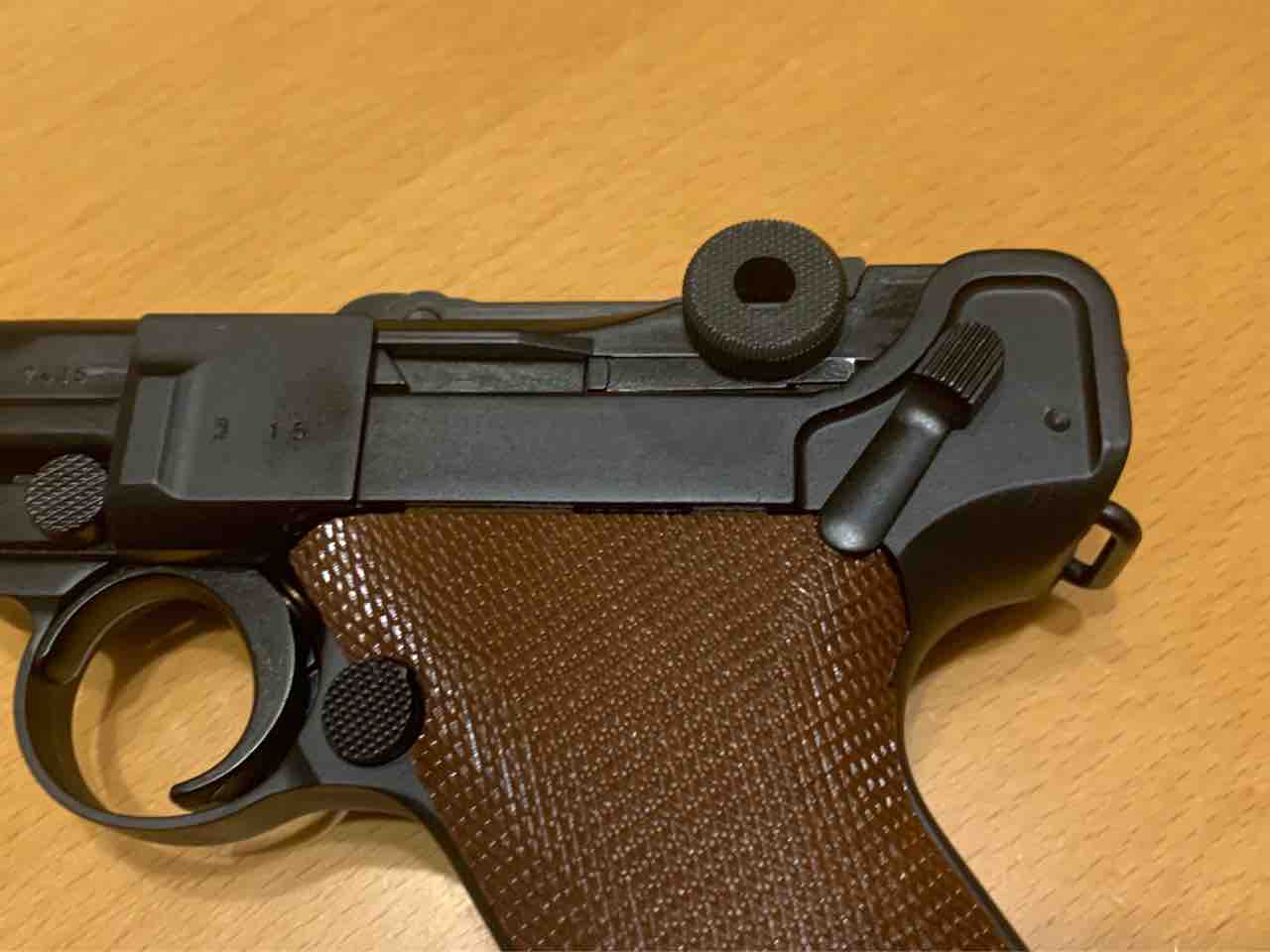 タナカワークス　ルガーP08 エルフルト　4インチ タナカワークス ルガー P08 エルフルト 刻印 4インチ R-Type HW