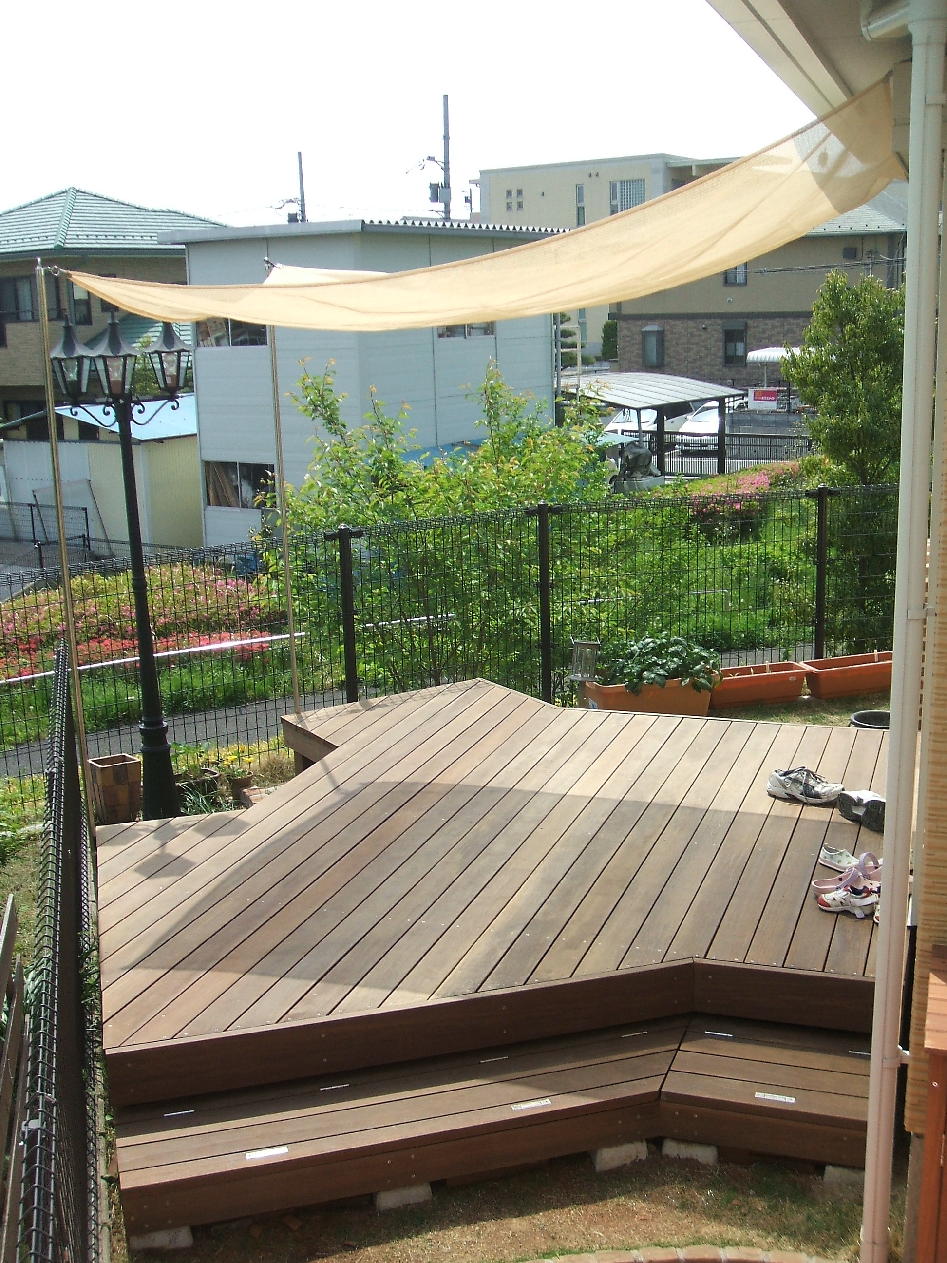 ZEKEのDIY日誌 サンシェードつけました！