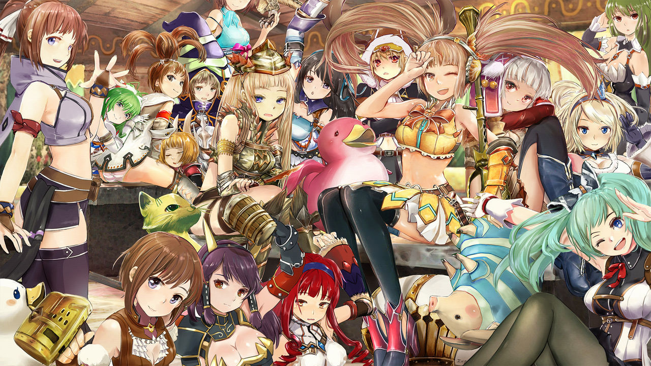 エウレカの えふカム Mhfブロガー集合イラスト に感激 Mhf Z エウレカのちょっとそこまで