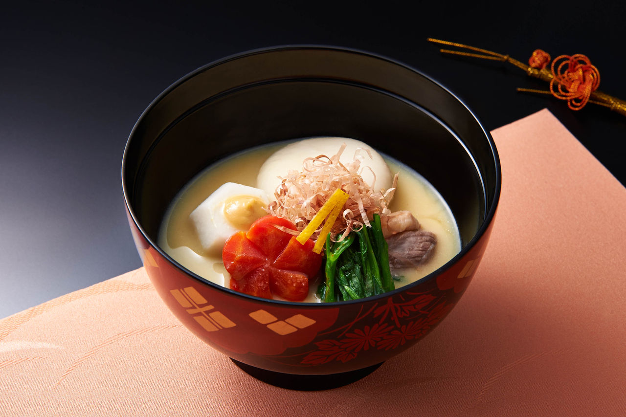 日本列島お雑煮あれこれ 試食提供のお雑煮決まる 全調協食育フェスタ公式ブログ