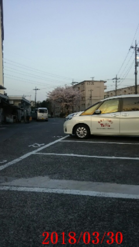 ⑫帰り車内からの風景