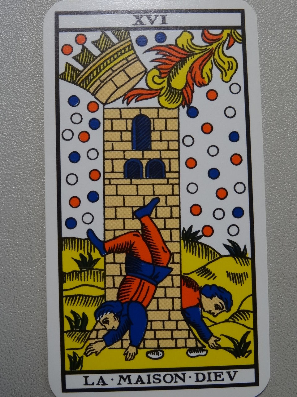 タロット カードの読み 大アルカナ １６ 塔 諸行無常