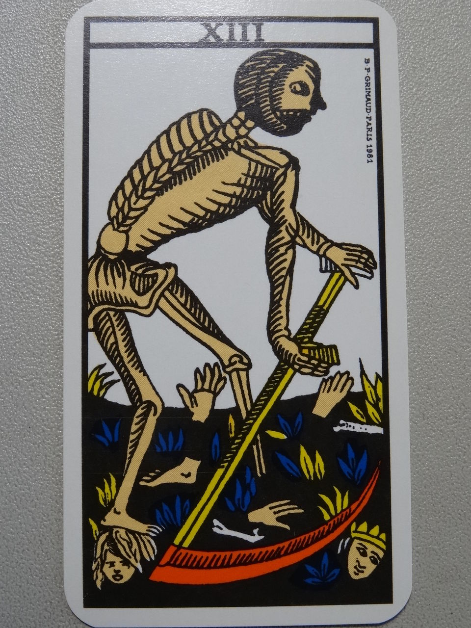 タロット カードの読み 大アルカナ １３ 死神 諸行無常