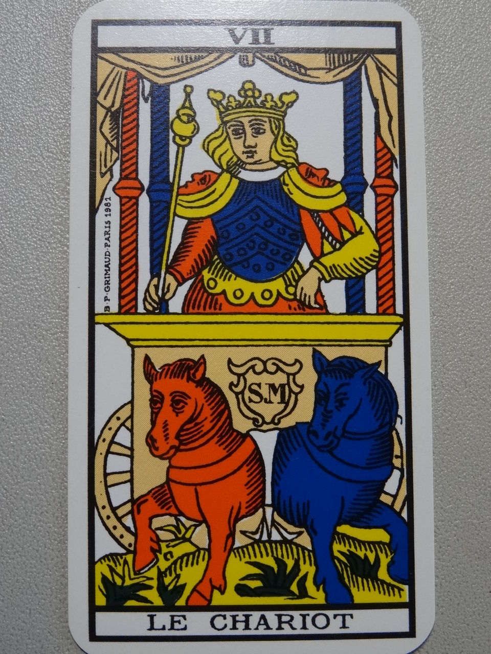 タロット カードの読み 大アルカナ ７ 戦車 諸行無常