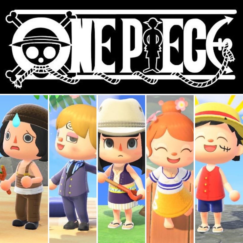 アメリカ人 どうぶつの森でワンピースのキャラを再現したよ レディっと速報
