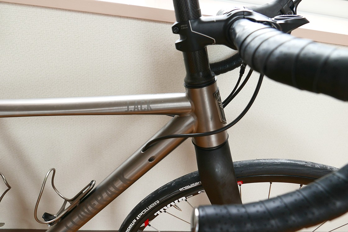 チタン・グラベルロード 完成 : iwanの自転車日記 チタン・グラベルロード 完成 : iwanの自転車日記