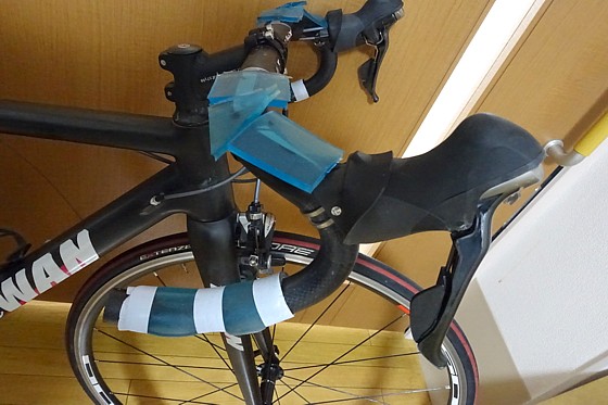 自転車 バーパッド