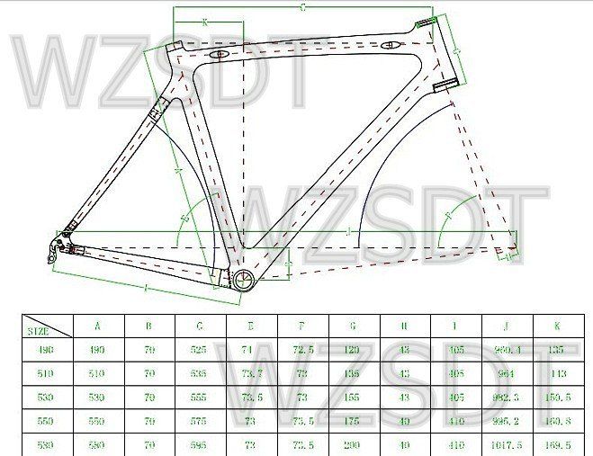 中華フレーム四号機 FM-R830SL 注文 : iwanの自転車日記