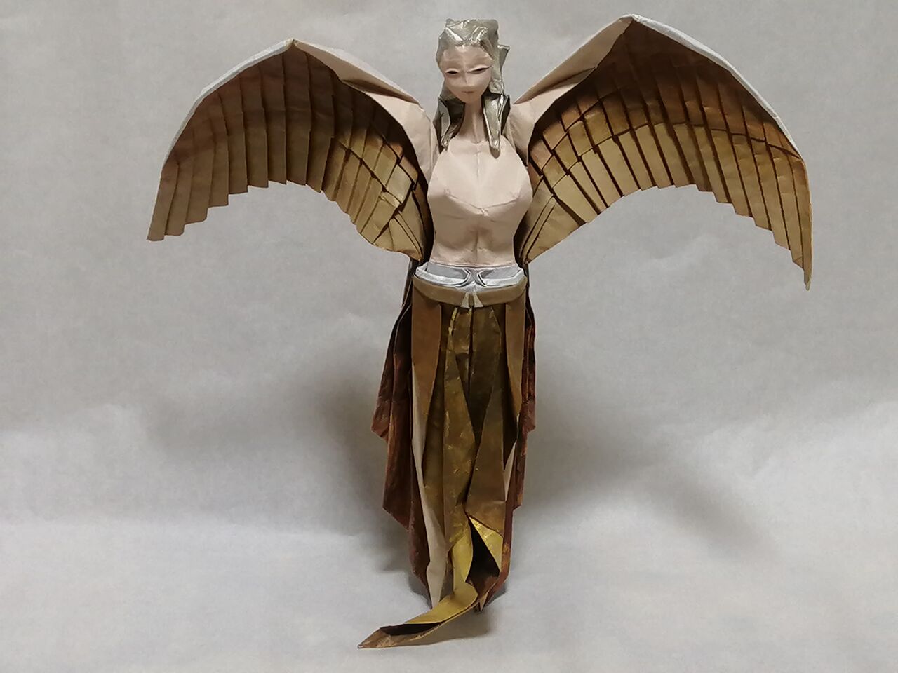 折り紙 ためらう天使 潜降思惟