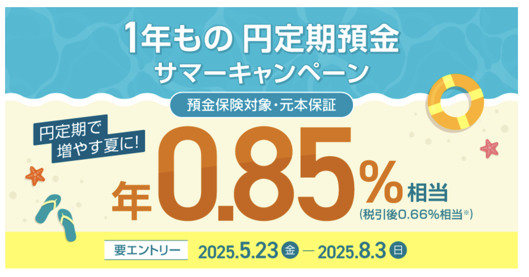 1年もの円定期預金 サマーキャンペーン 住信SBIネット銀行 : 愚者のブログ