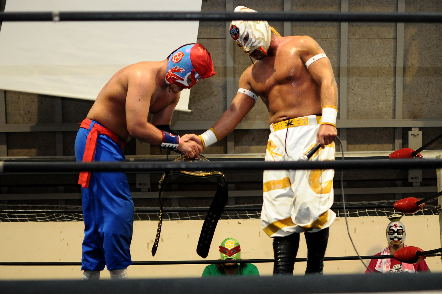 怪人・ハブ男 沖縄プロレス6周年大会 沖縄プロレス選手権vs 怪人・ハブ男 沖縄プロレス6周年大会 沖縄プロレス選手権vs