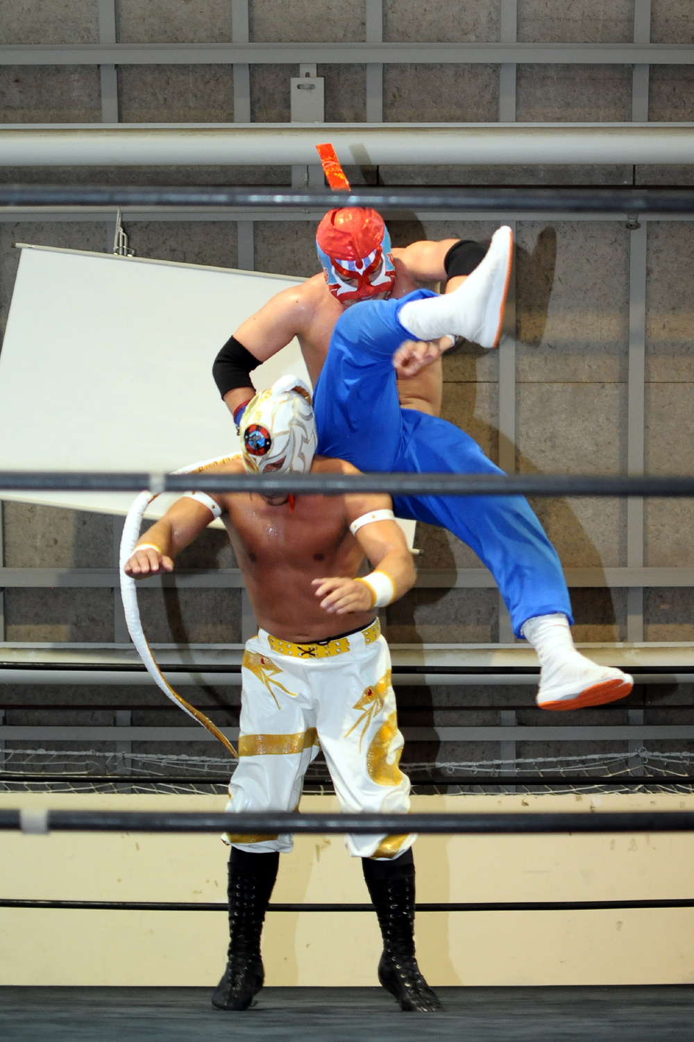 怪人・ハブ男 沖縄プロレス6周年大会 沖縄プロレス選手権vs 怪人・ハブ男 沖縄プロレス6周年大会 沖縄プロレス選手権vs