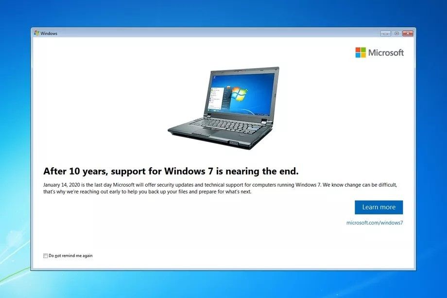 Windows7 邪魔なサポート終了警告を消す方法 本当に邪魔 0から楽しむパソコン講座のブログ