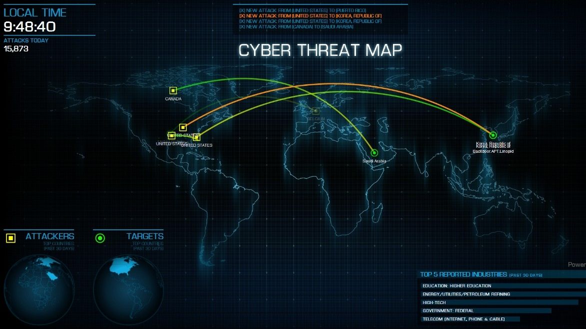 攻撃はどこから 世界中のddos攻撃の状況を可視化してくれるサイト リアルタイム 0から楽しむパソコン講座のブログ