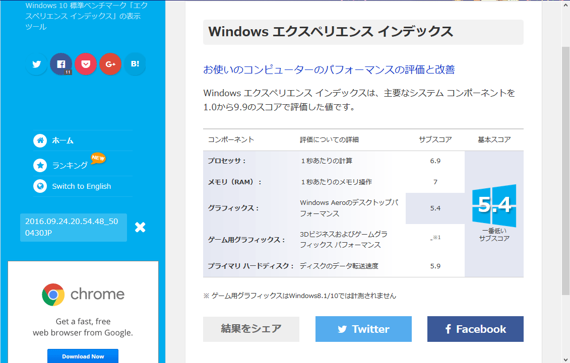 実はあった Windows10でエクスペリエンスを使う 評価 0から楽しむパソコン講座のブログ