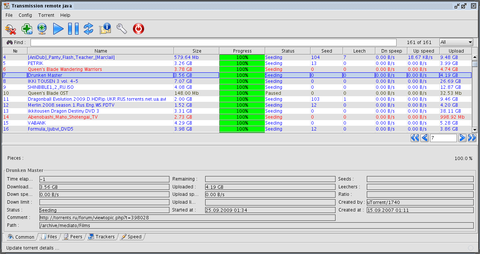TransmissionBitTorrent