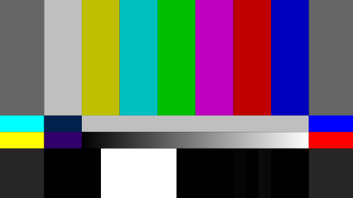 素朴な疑問 テレビの放送終了後に流れるあの色のパターンって ちょっと怖い 0から楽しむパソコン講座のブログ
