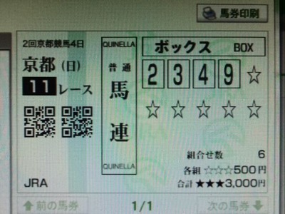 2016きさらぎ賞