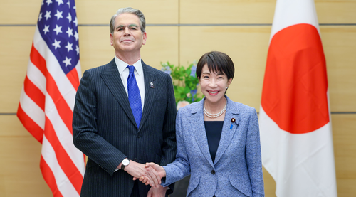 日経平均は朝方の波乱含みの攻防は早々に決着 米ベッセント財務長官来日
