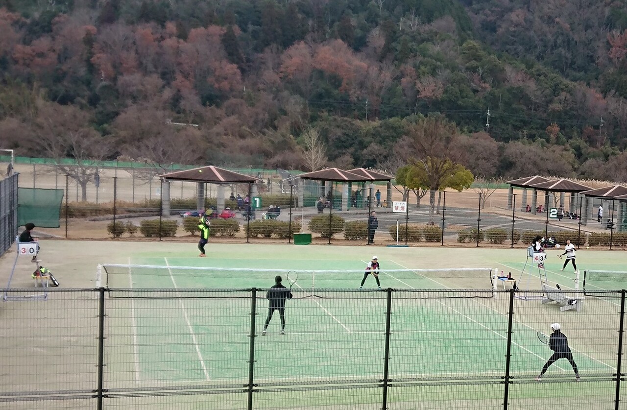 ウィンターダブルス 予選の結果です もっと高く Z Tennis Club