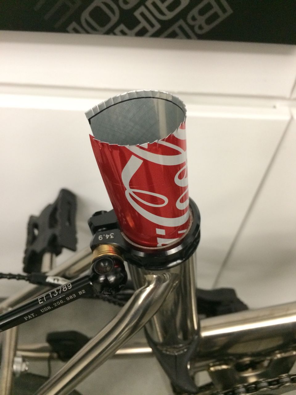 トレンクル改造【チタンシートポスト】 : トレンクルで旅輪しよう！