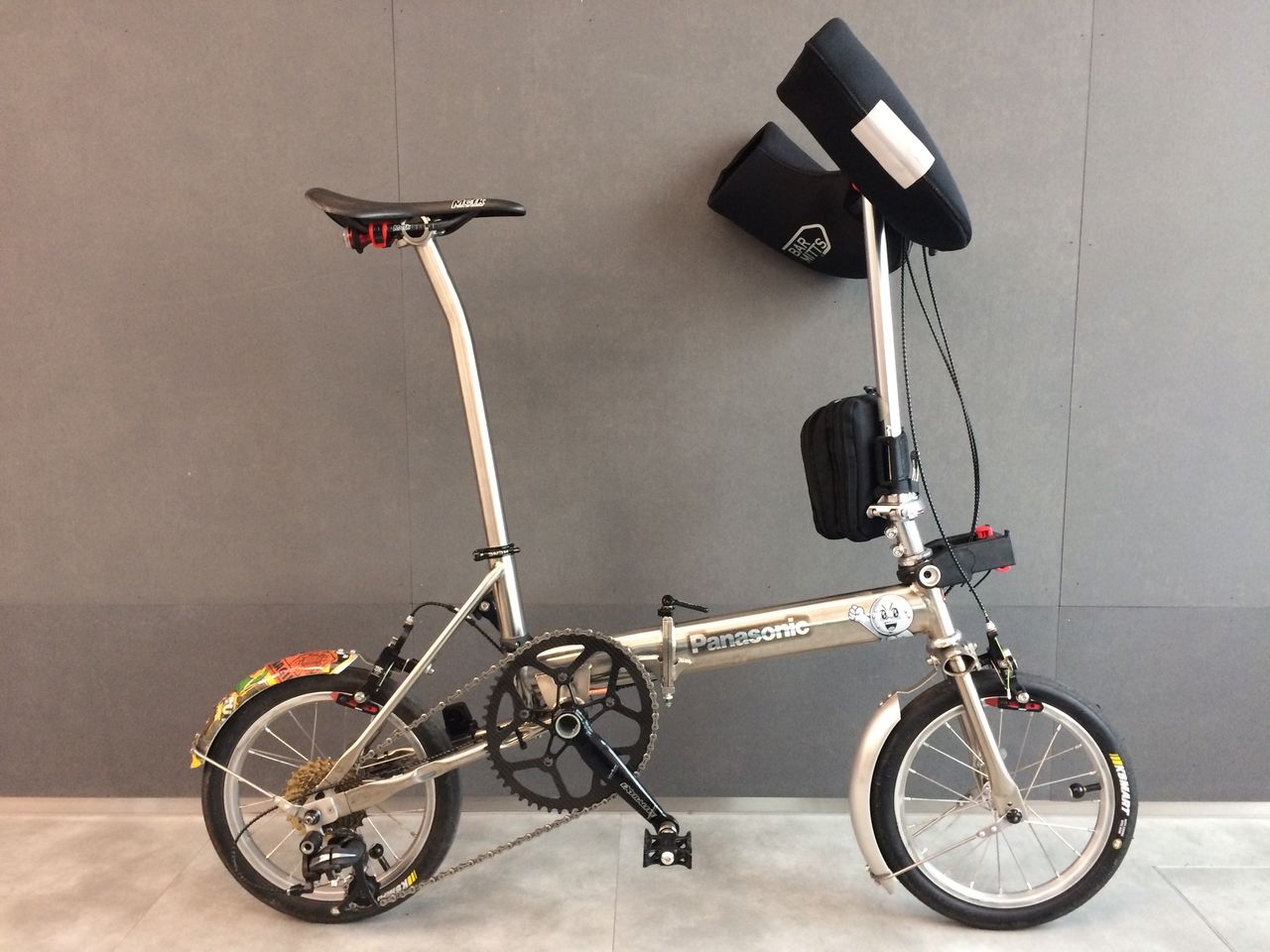 パナソニック トレンクル 純正NITTO製ハンドル・シートポストセット パナソニック トレンクル 純正NITTO製ハンドル・シートポスト